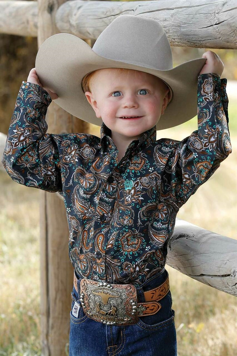 Baby 2025 cowboy shirt