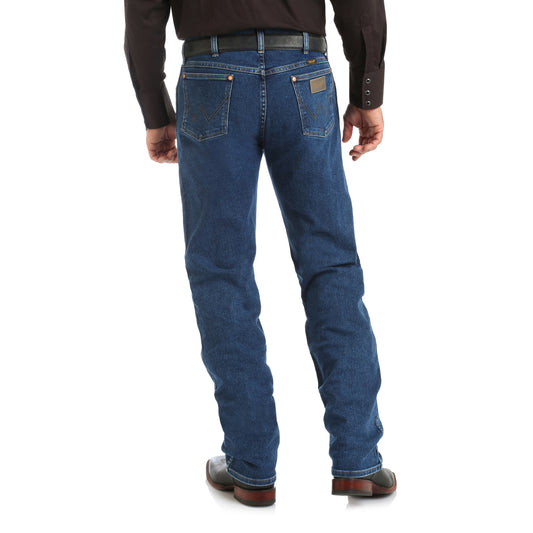 Wrangler Mens Cowboy Cut Original Fit Active Flex Jean - Stonewash - 13MAFGK34