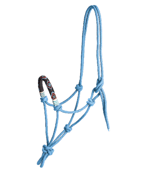 Waldhausen Rope Halter Pearls Azure - Pony - HALRPAZ-P