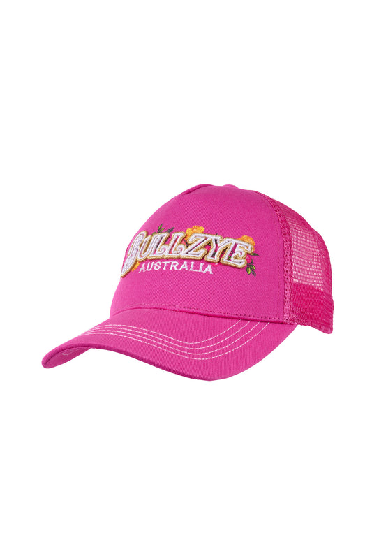 Bullzye Kids Flora Trucker Cap - Berry - B4S5901CAP