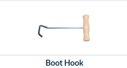 Top Hand Saddlery Boot Hook - 192041