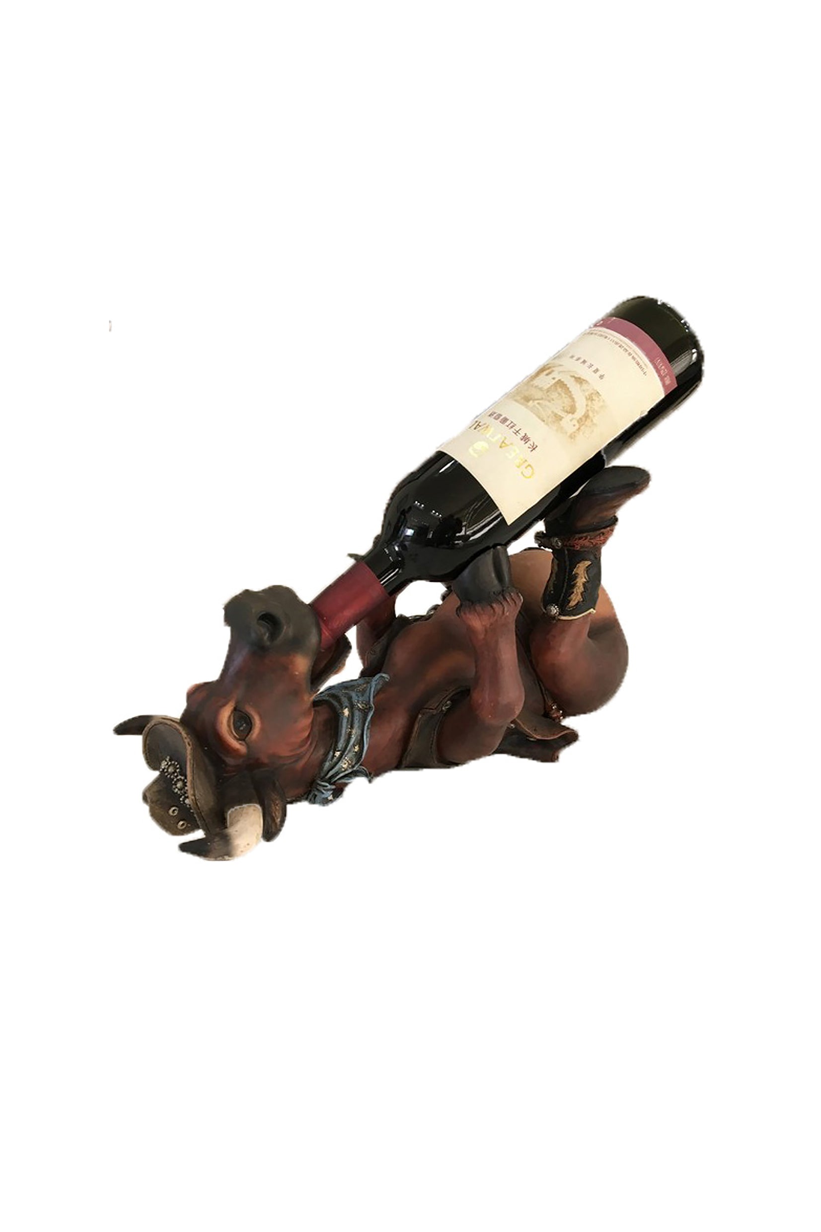 2024 Coyote wine bottle holder