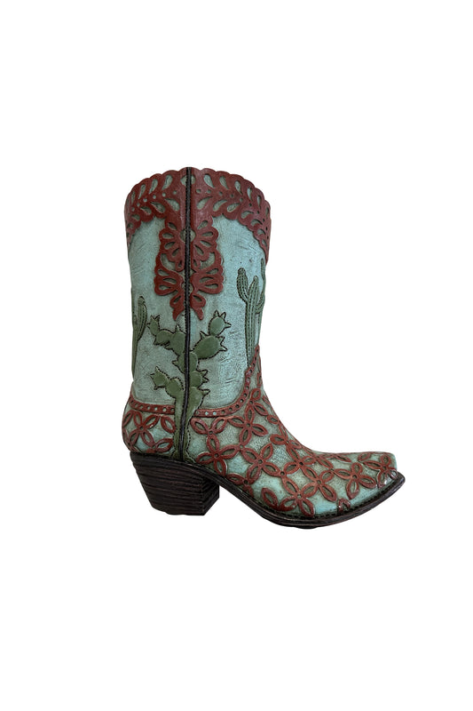 Pure Western Boot Vase - P4S1927GFT