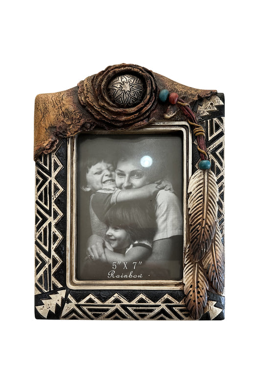 Pure Western Aztec Photo Frame - P4S1936GFT