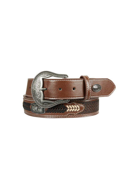 Pure Western Zachary Belt - Dark Tan - P4S1968BLT