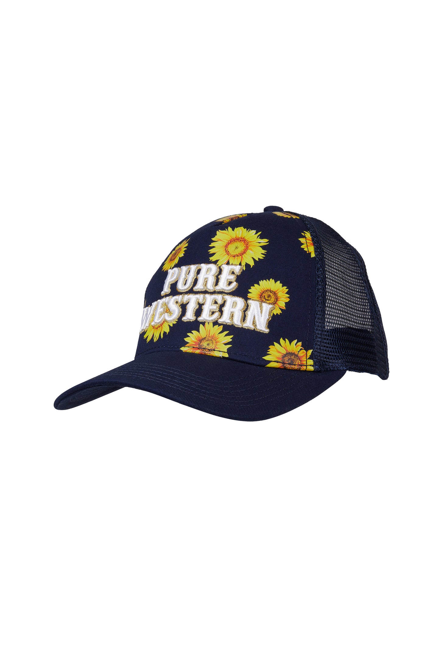 Pure Western Ladies Frankie Trucker Cap - Navy - P4S2951CAP