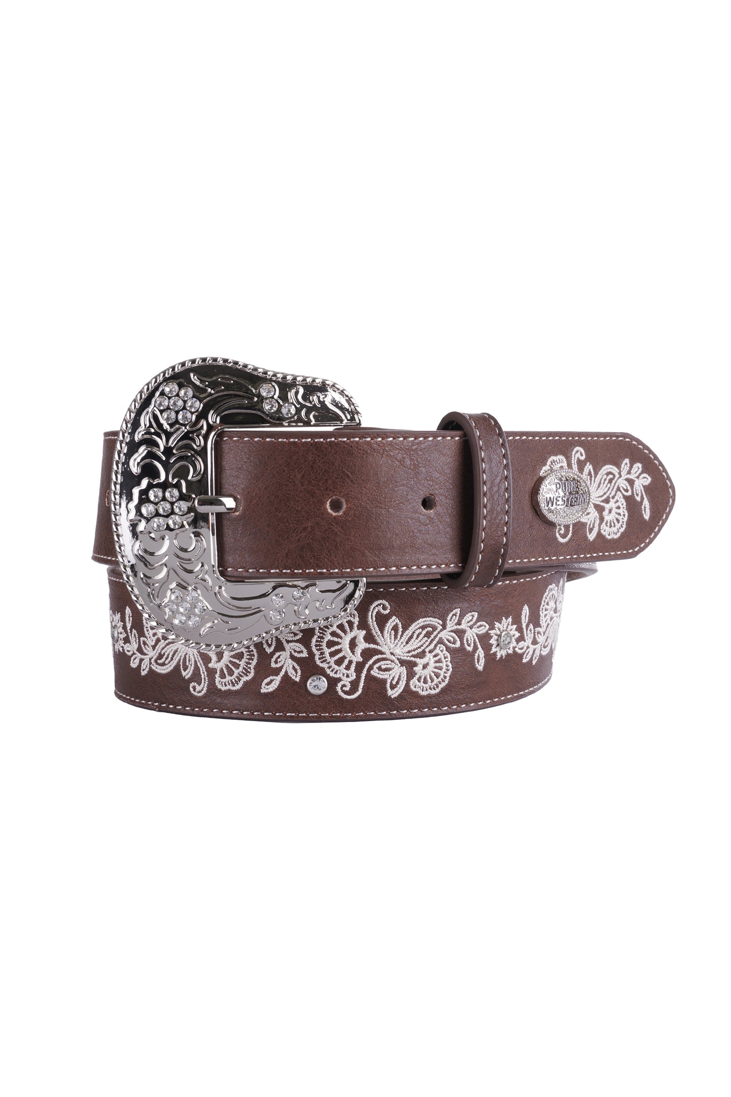 Pure Western Marlow Belt - Dark Tan - P4W2903BLT