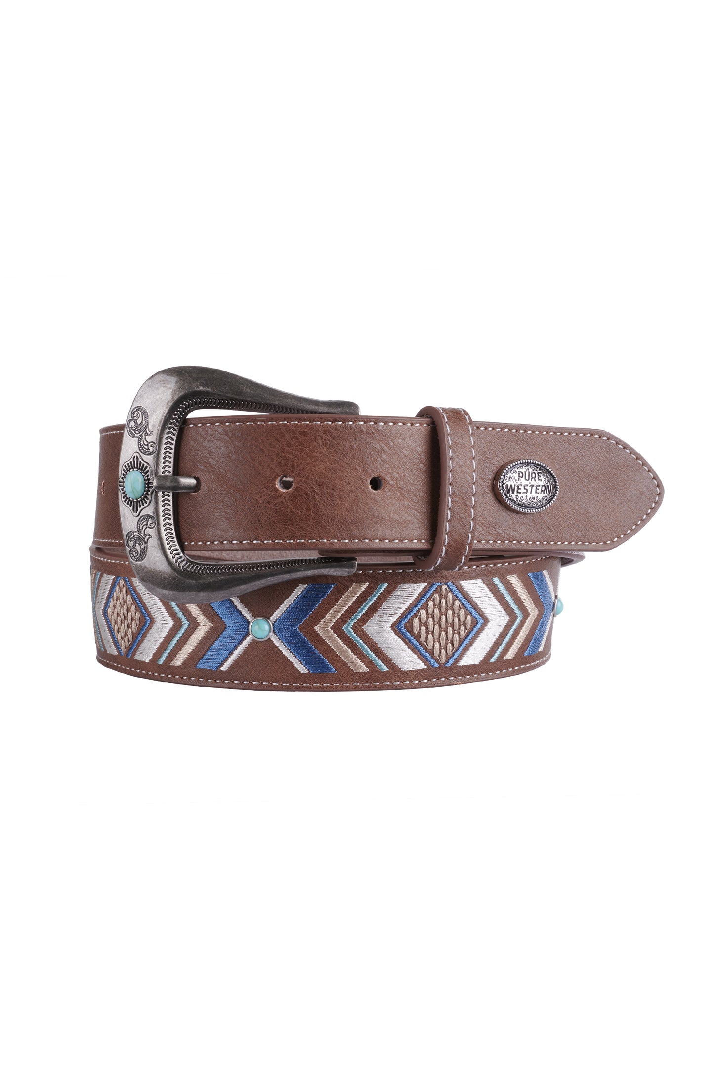 Pure Western Leighton Belt - Tan - P4W2904BLT