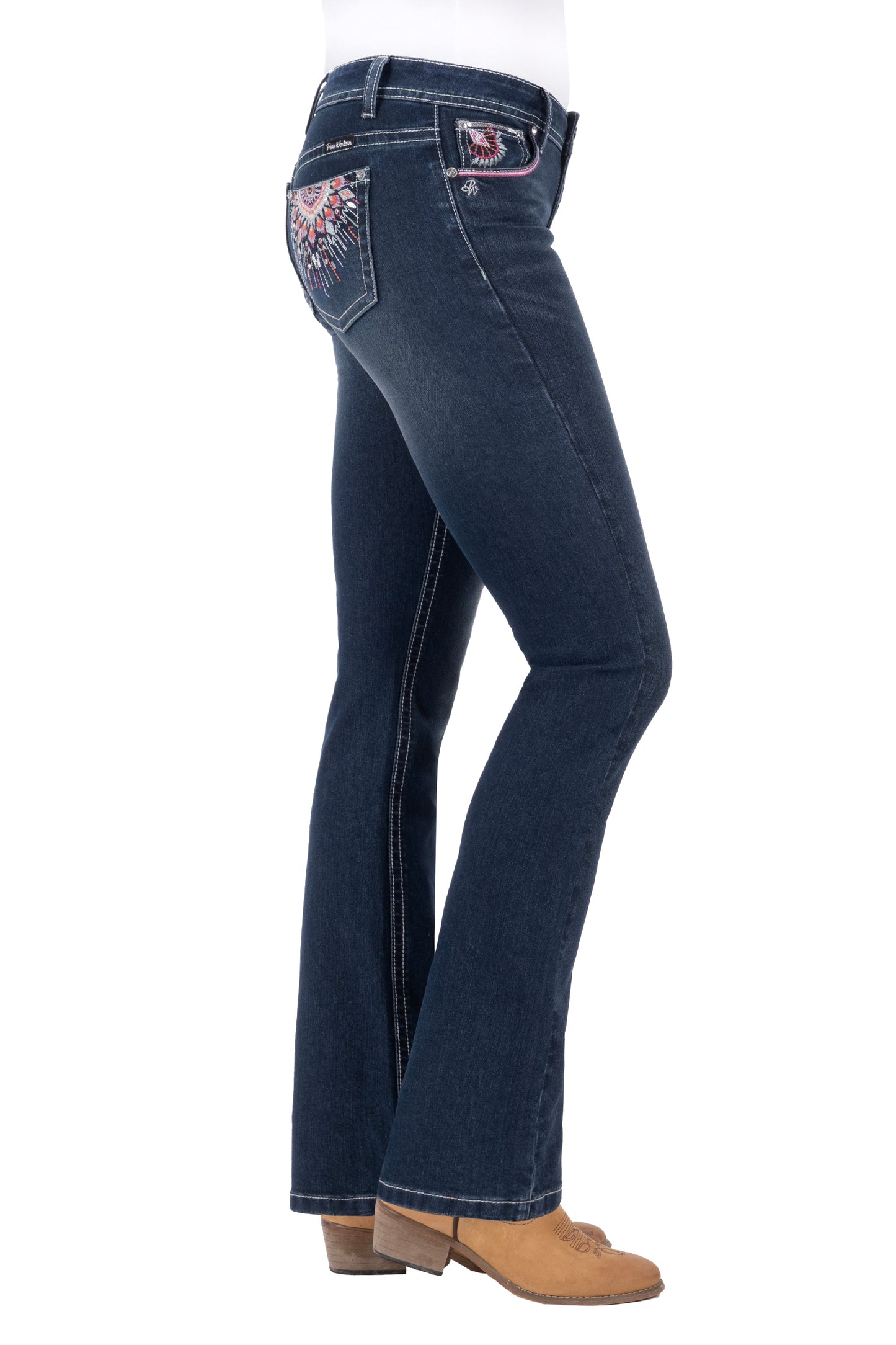 Pure Western Ladies Adeline Boot Cut Jean - PCP2211606