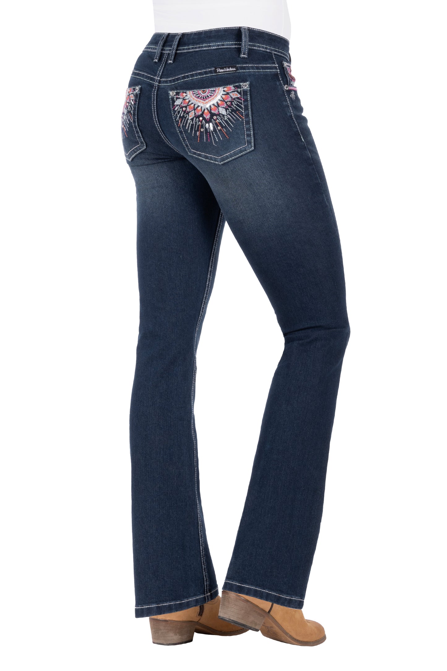 Pure Western Ladies Adeline Boot Cut Jean - PCP2211606