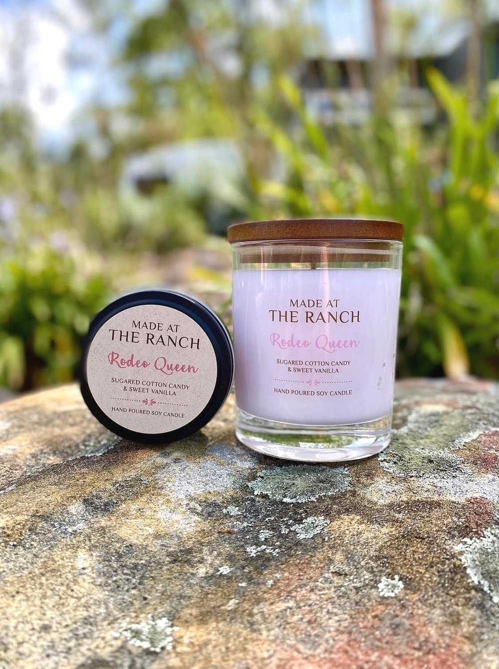 Made At The Ranch Soy Candle Black Scent Sampler - Rodeo Queen