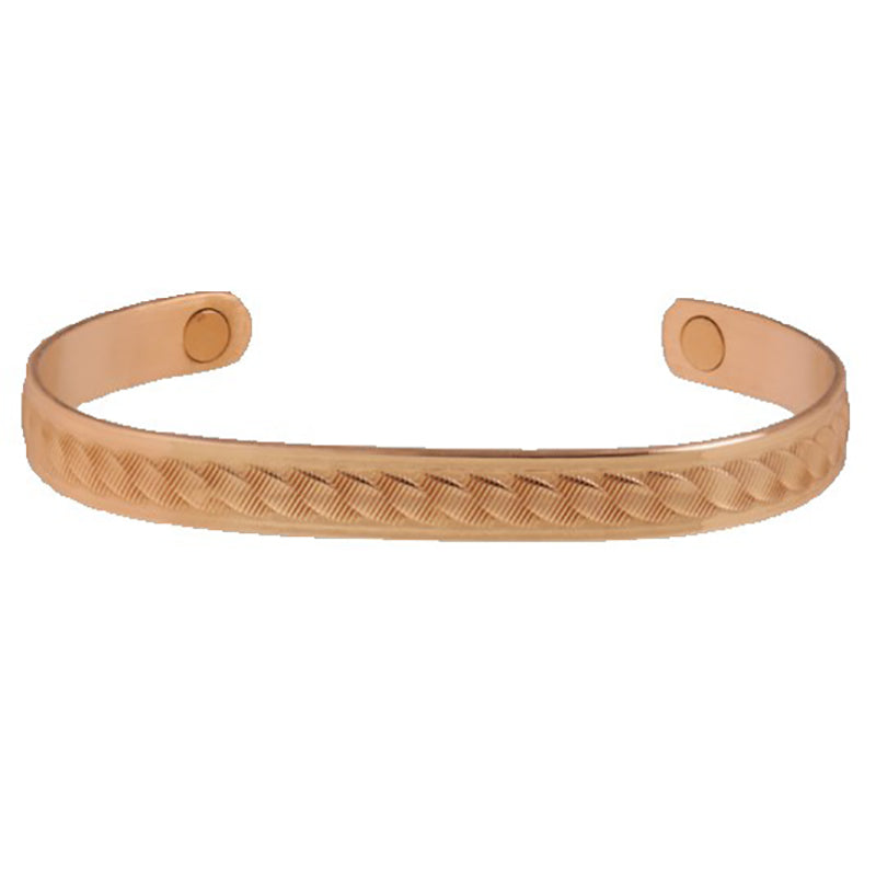 Sabona ROPE Copper Magnetic Wrist Band - Large - SAB53665-L