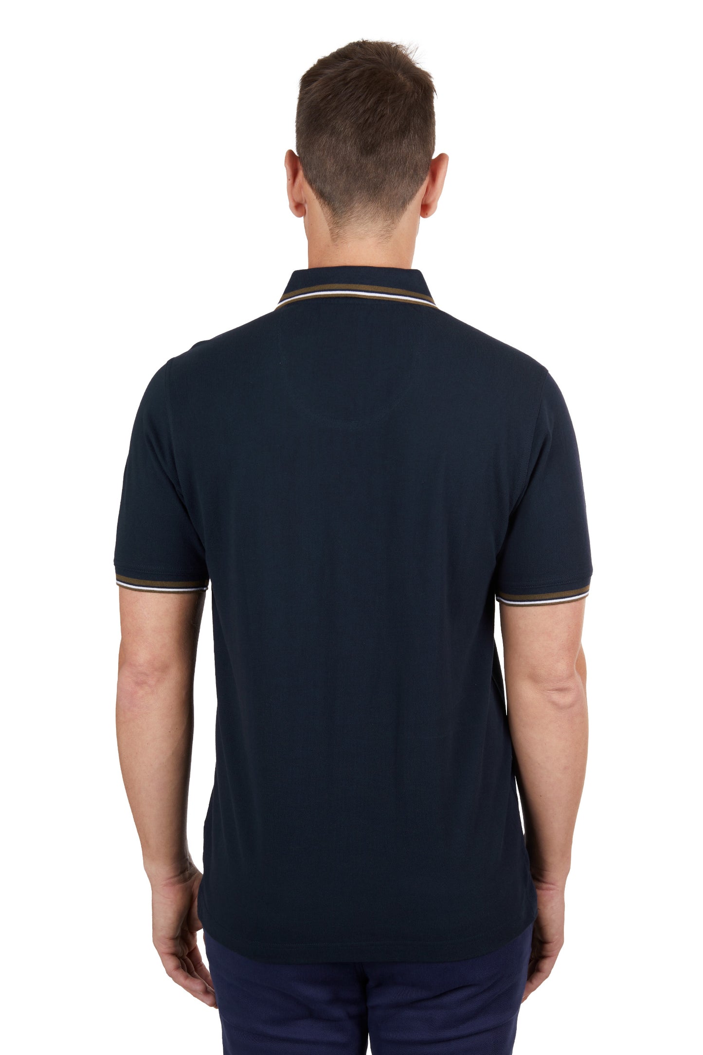 Thomas Cook Mens Logan Tailored S/S Polo - Navy - T4S1506012