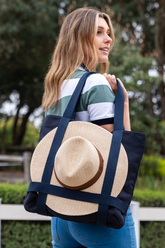 Thomas Cook Hat Carry Tote Bag - Navy - T4S2972BAG