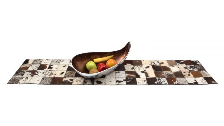 The Design Edge Cowhide Table Runner - Carun