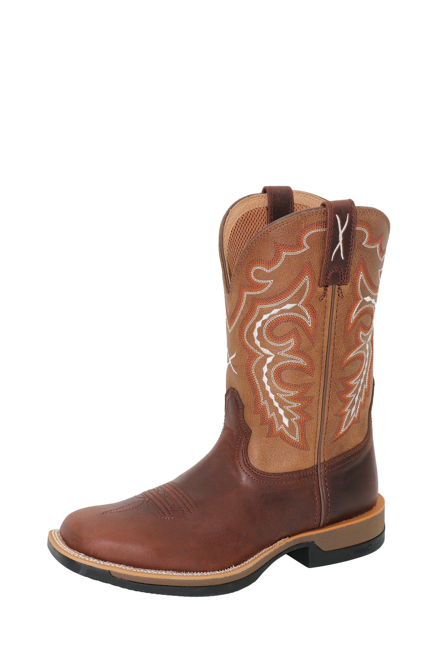 Twisted X Mens 11" Tech X1 Boot - Chocolate Truffle/Light - TCMXW0014