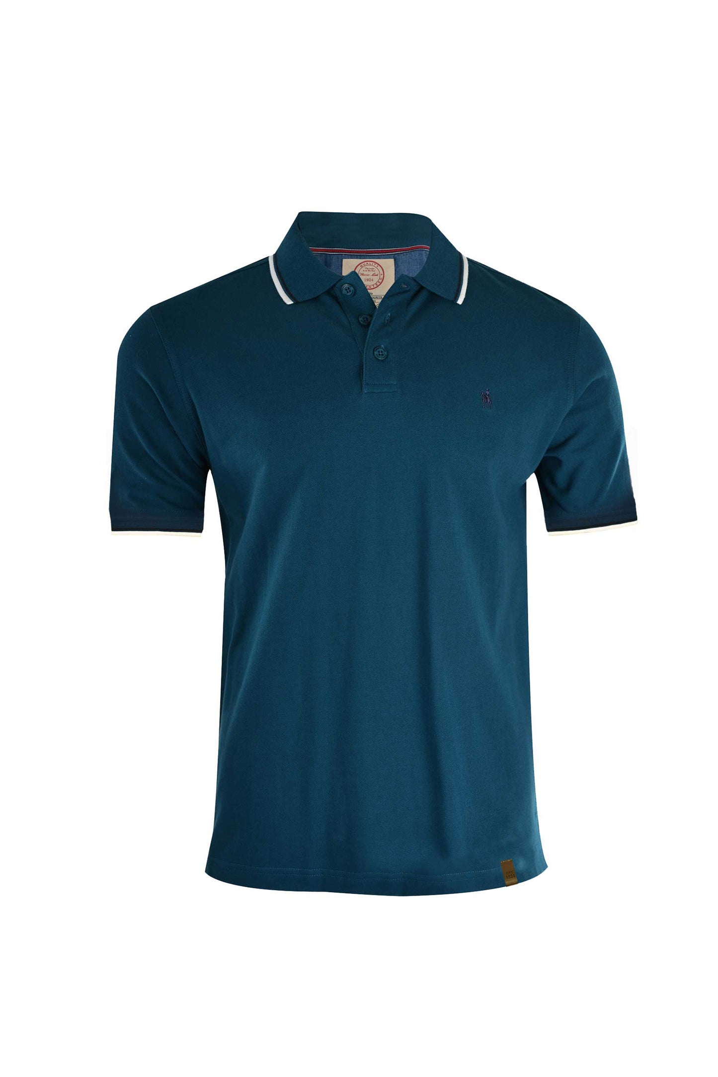 Thomas Cook Mens Fostered Tailored Short Sleeve Polo - Iron Blue - TCP1506037