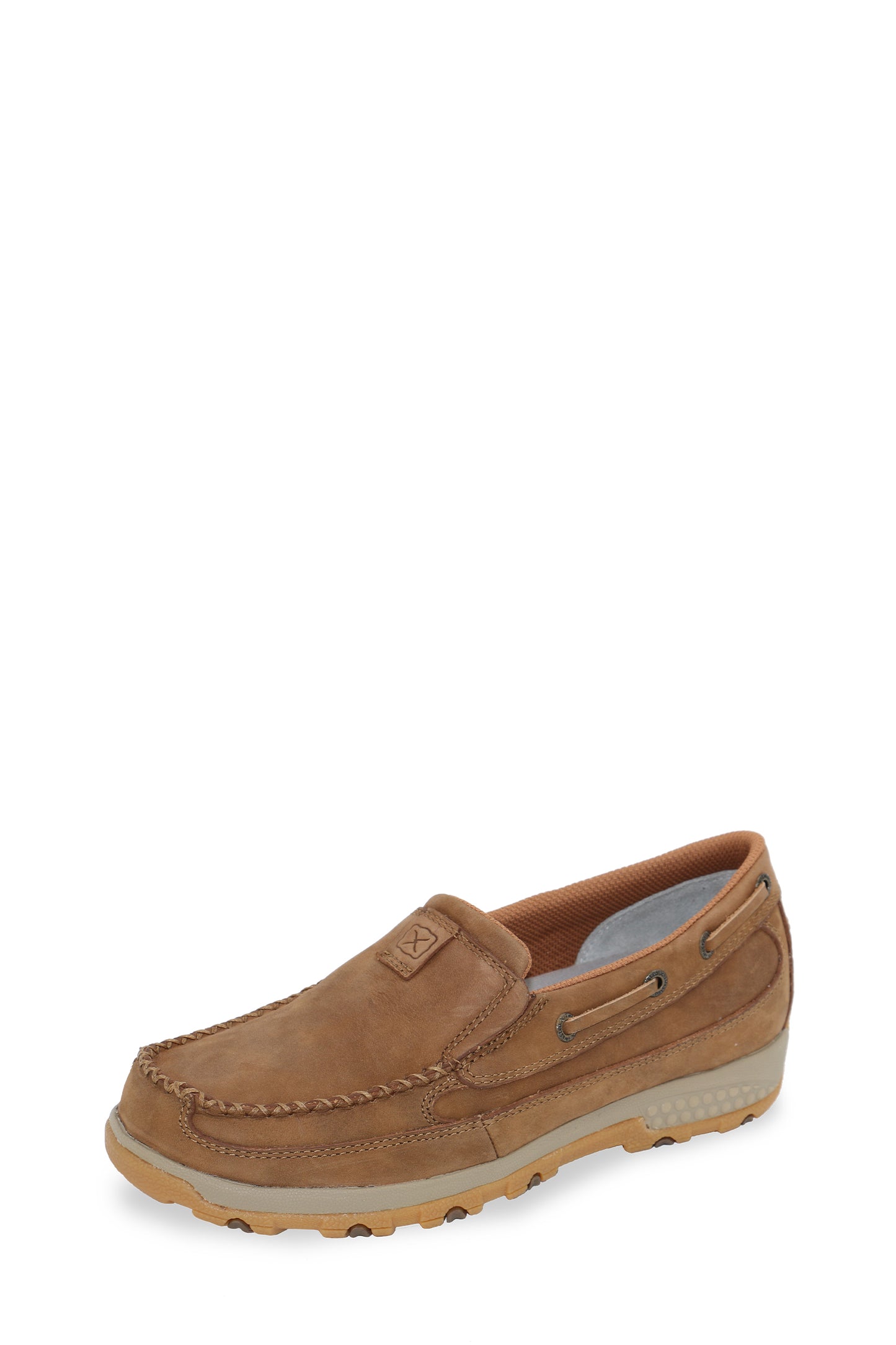 Twisted X Ladies Cellstretch Mocs Slip On - Brown - TCWXC0059