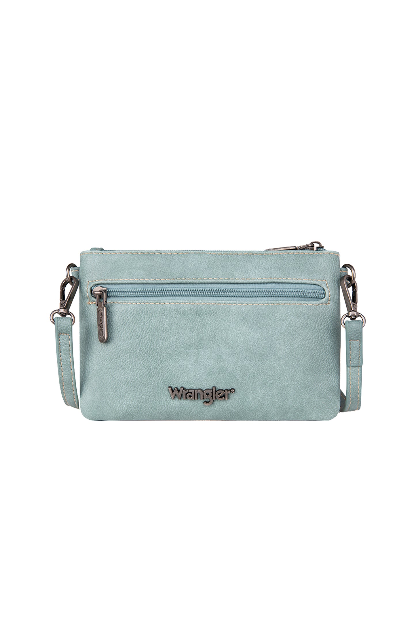 Wrangler Aztec Clutch Bag - Blue/Multi - X4S2977BAG