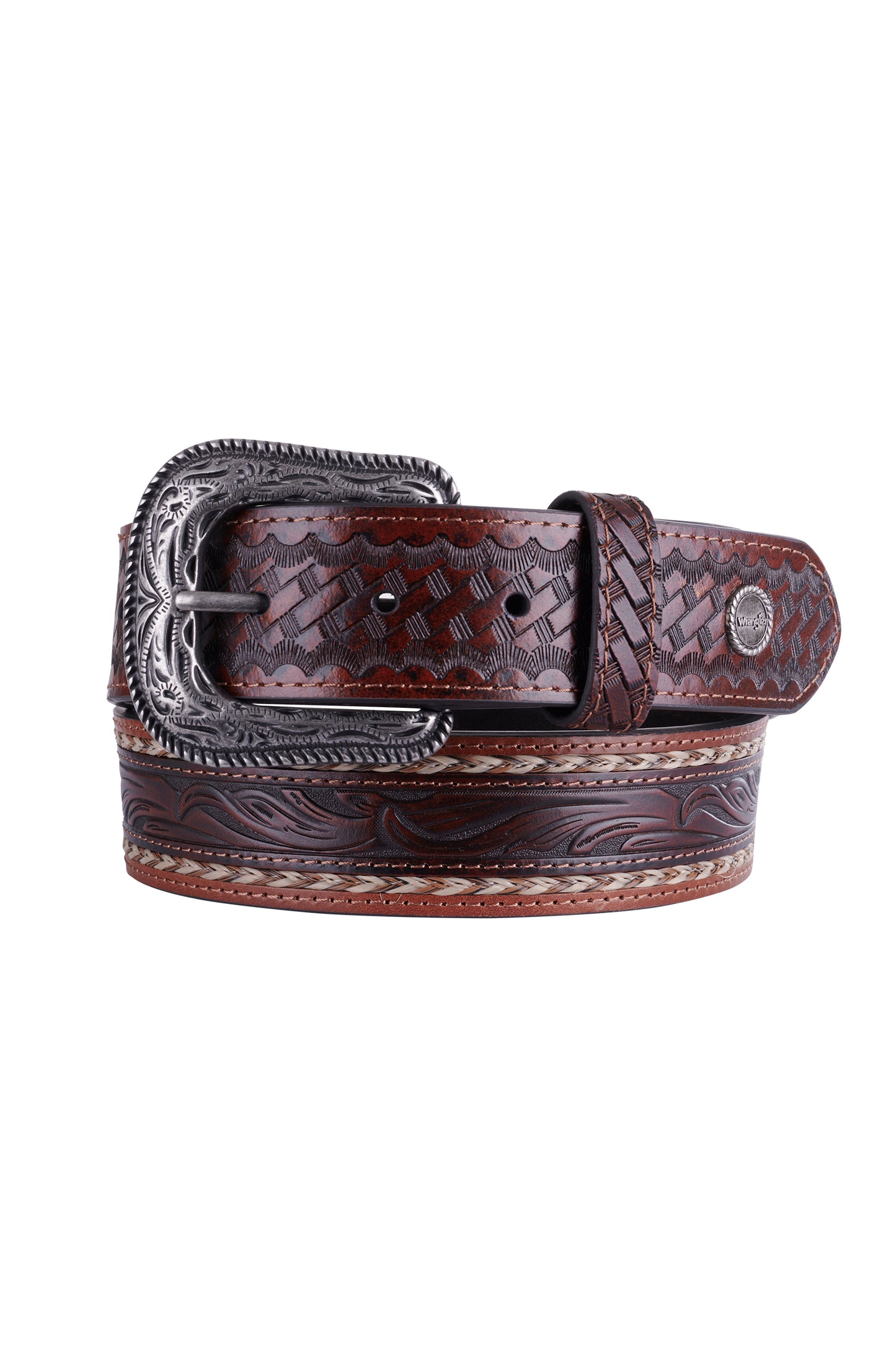 Wrangler Carden Belt - Dark Tan - X4W1941BLT