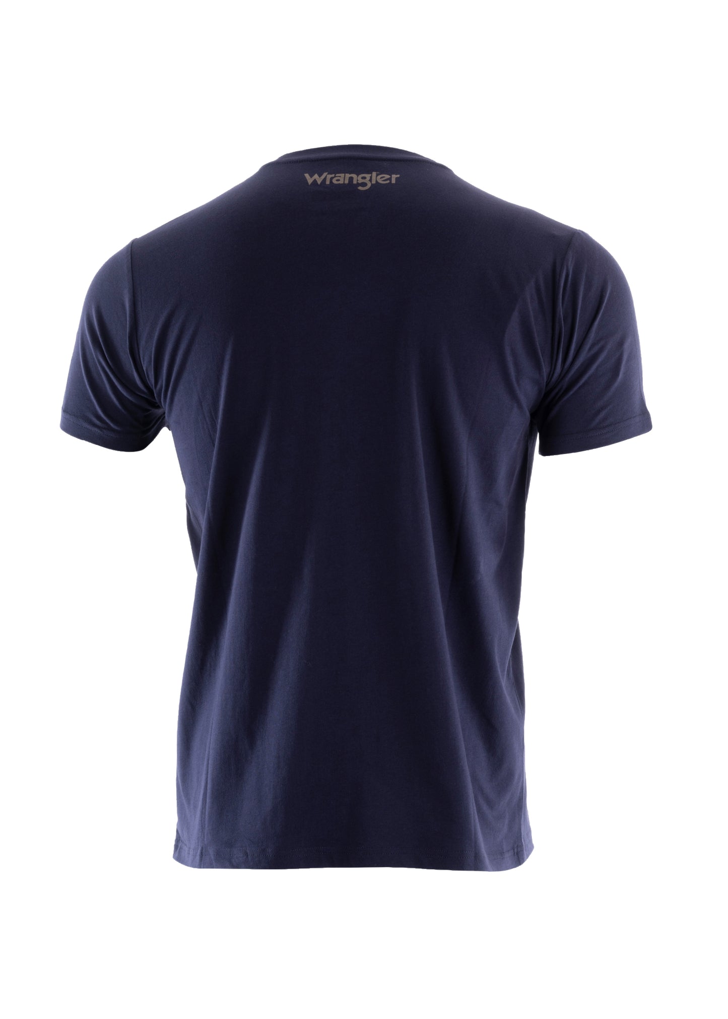 Wrangler Mens Ryder Logo S/S Tee - Navy - XCP1557969