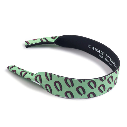 Gidgee Eyes Sunglass Strap - Horseshoes