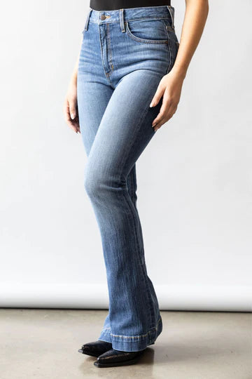 Kimes Ranch USA Ladies Jennifer Jeans - 30", 32", 34" and 36" Leg - Mid Wash