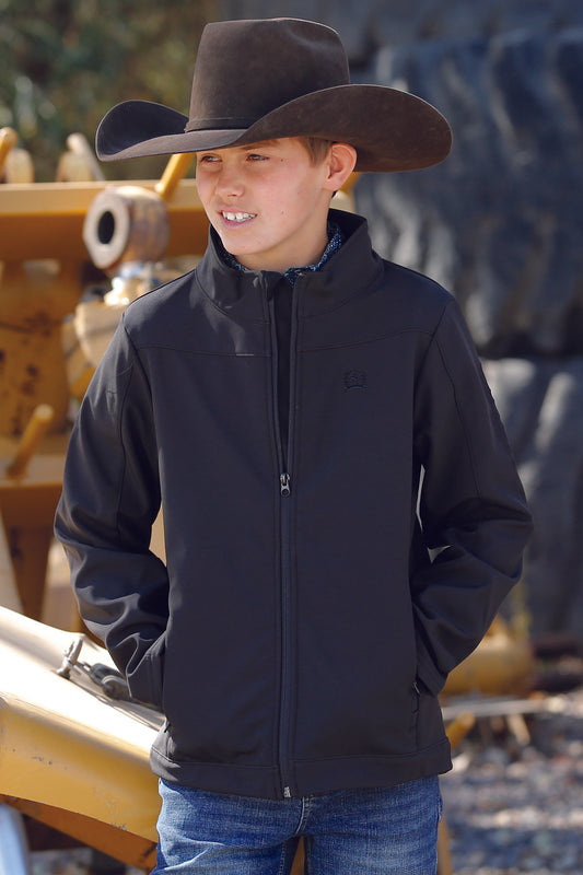 Cinch Boys Bonded Jacket - Black - MWJ7480003