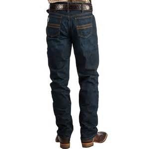 Cinch Men's Silver Label Dark Wash Slim Straight Jeans