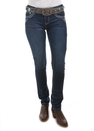 Pure Western Womens Jasmine Skinny Jeans - 32 Leg