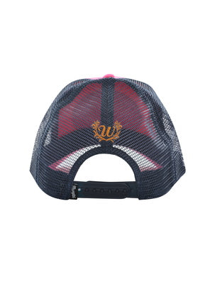 Wrangler Ladies Tracey Cap- Fuschia/ Navy