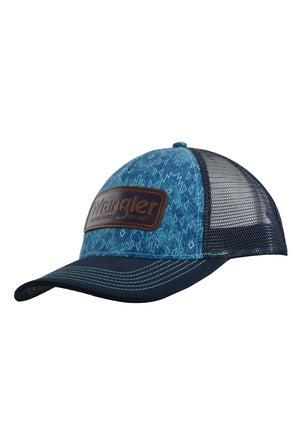 MENS EDWARDS TRUCKER CAP - AQUA