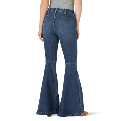 Wrangler Ladies High Rise Trumpet Jean - 11MPFJW - ON SALE