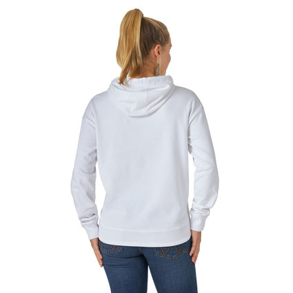 Ladies Wrangler Curved Hem Hoodie - On Sale