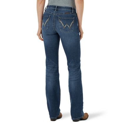 Wrangler USA Ladies Q Baby Boot Cut Jeans - WRQ20YG34 - ON SALE