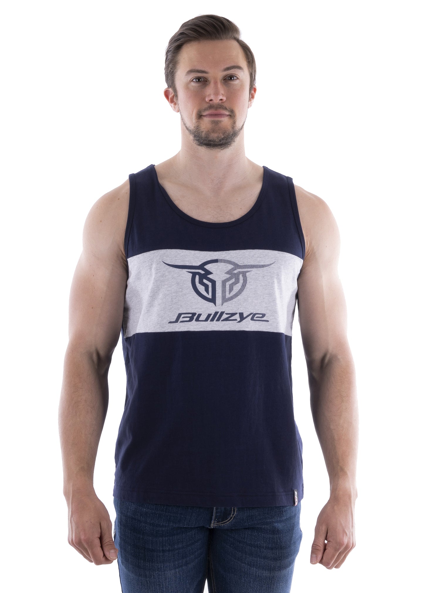 Bullzye Mens Splice Singlet - B2S1501188