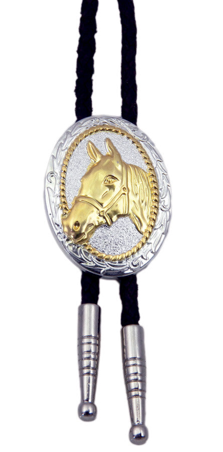 Brigalow Bolo Tie - Oval Horse Head - Bolo 07