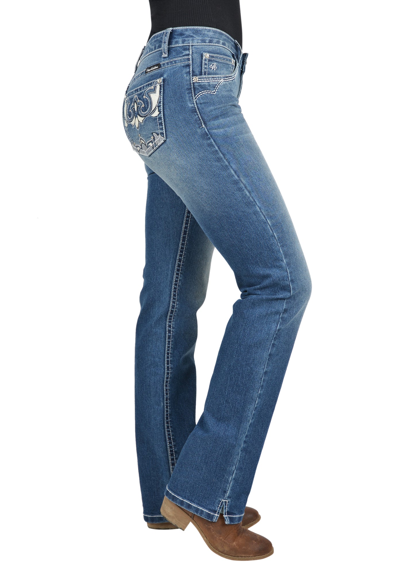 Pure Western Ladies Maryanne Straight Leg Jean - PCP2212574 - ON SALE