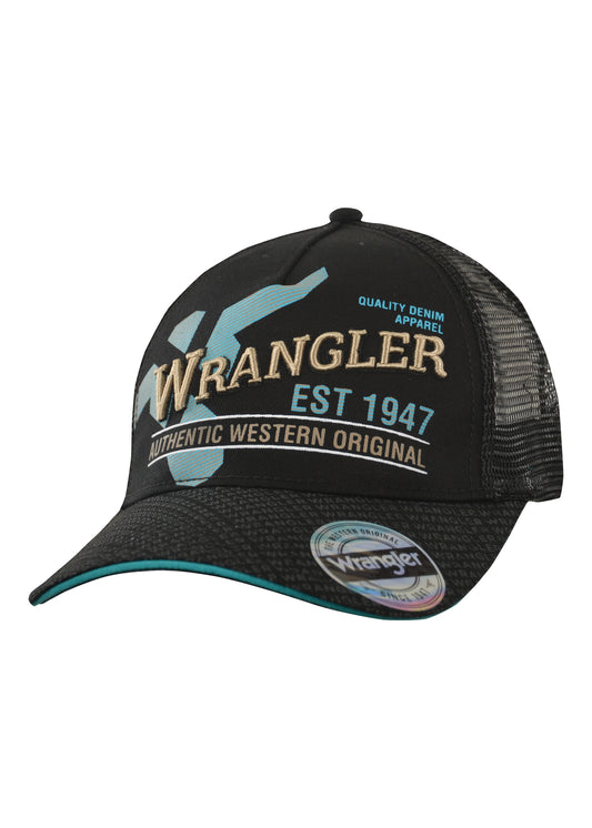 Wrangler Mens East Trucker Cap - X1S1982CAP