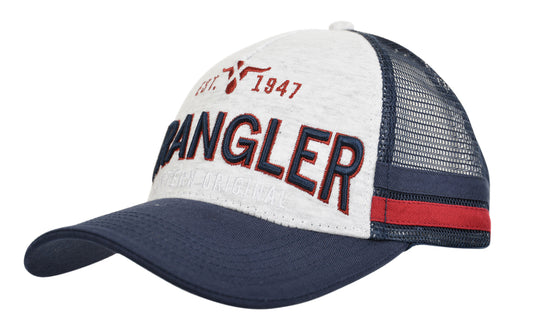 Wrangler Mens Hobart Trucker Cap - Grey Marle