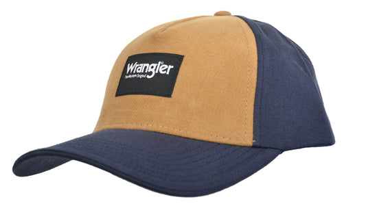 Wrangler Mens Cord Trucker Cap - Tan