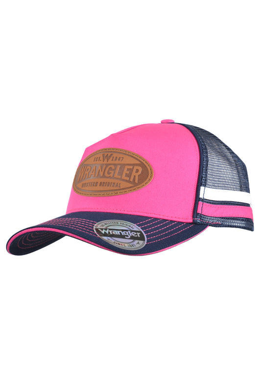 Wrangler Square Front Trucker Cap - Pink - X2S1981CAP