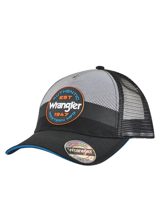 Wrangler Domenic Trucker Cap - Black - X2S1982CAP