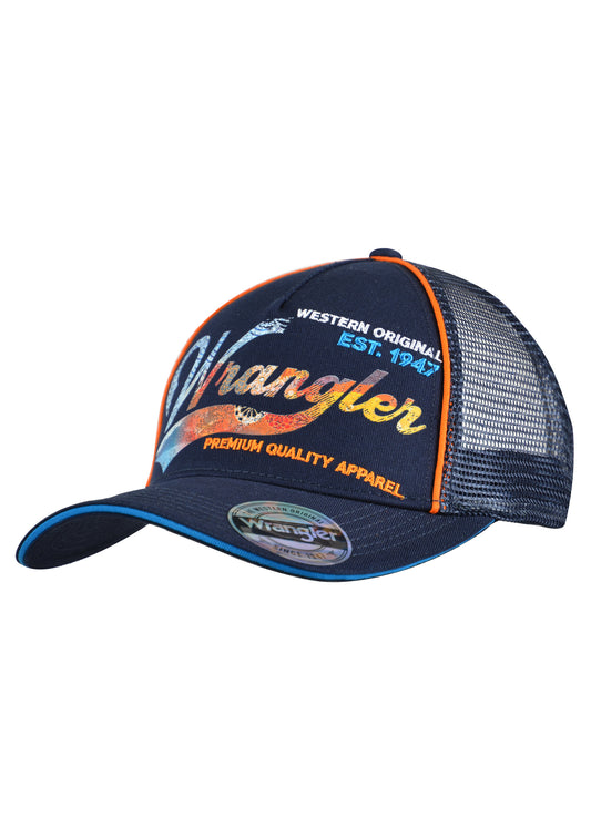 Wrangler Angelo Trucker Cap - Navy - X2S1986CAP