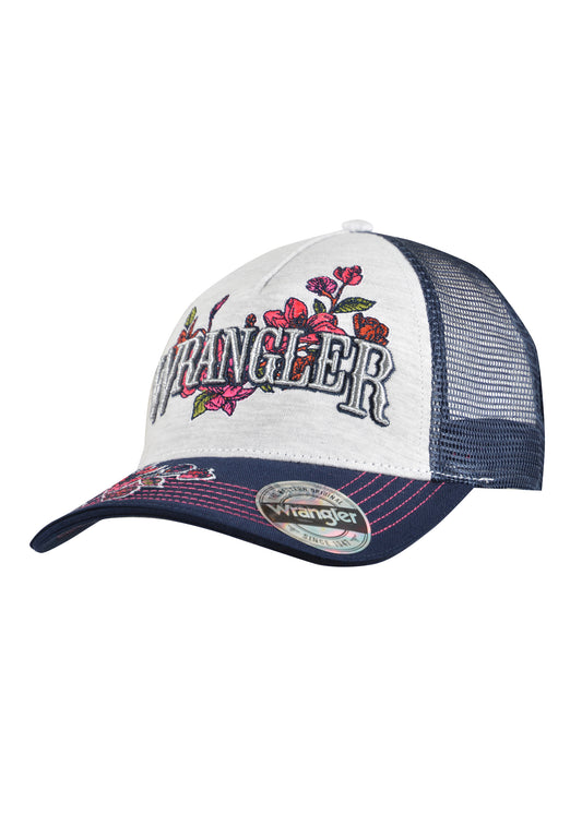 Wrangler Leticia Cap - White Marle/Navy - X2S2922CAP