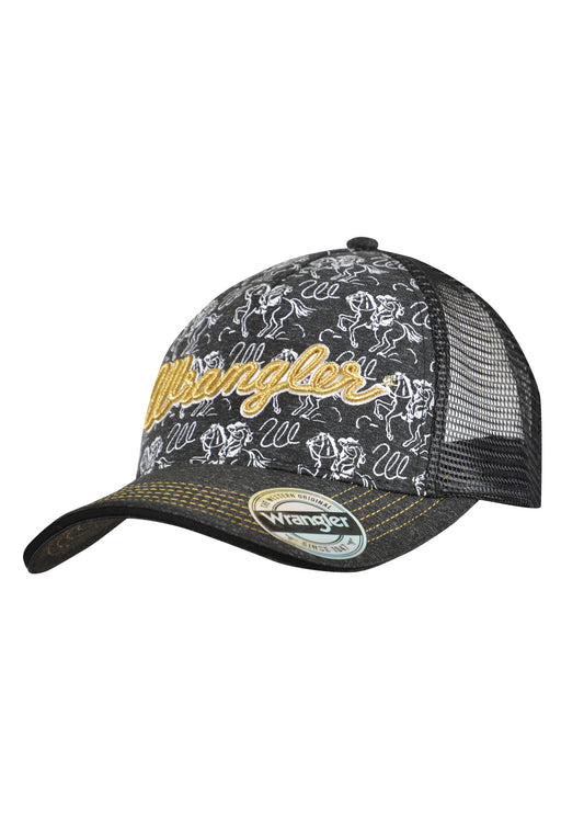 Wrangler Cowgirls Cap - Charcoal/Marle - X2S2923CAP