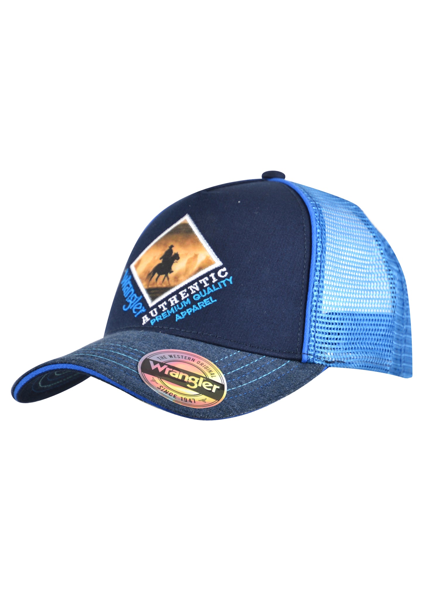 Wrangler Kids Taree  Trucker Cap - Navy - X2S3987CAP