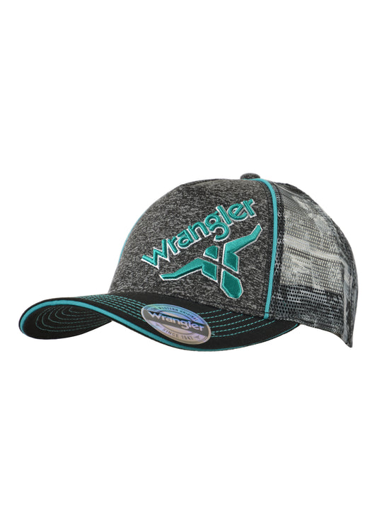 Wrangler Gallant Trucker Cap - Black Marle - X3W1944CAP