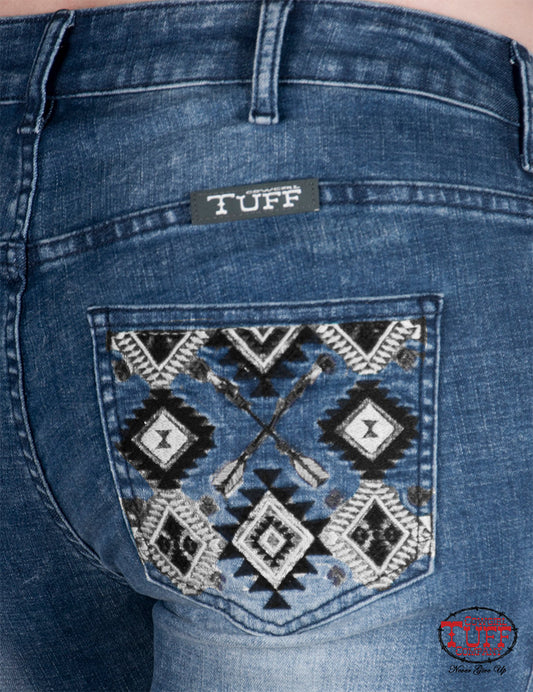 Cowgirl Tuff Festive Ladies Jeans